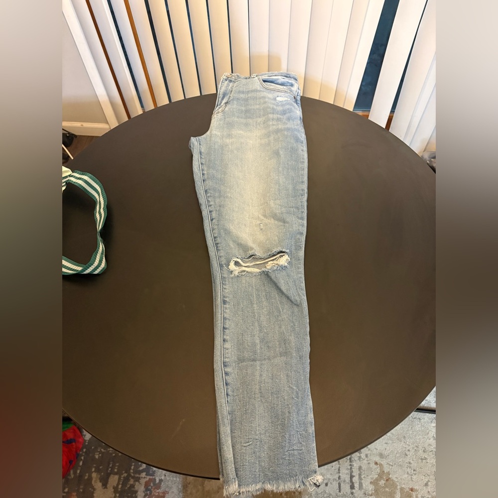 Abercrombie ultra high right super skinny ankle jeans